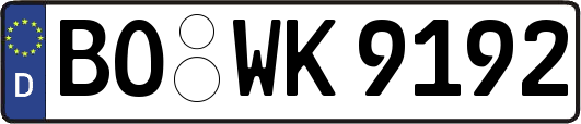 BO-WK9192