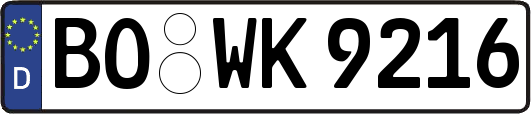 BO-WK9216