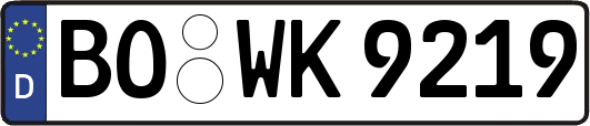 BO-WK9219