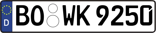 BO-WK9250