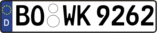 BO-WK9262