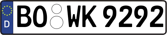 BO-WK9292