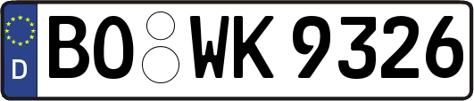 BO-WK9326