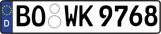 BO-WK9768