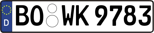 BO-WK9783