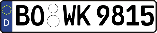 BO-WK9815