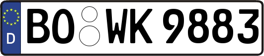 BO-WK9883