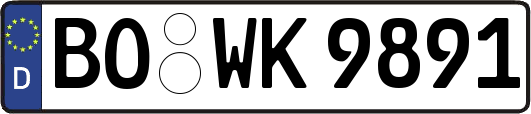 BO-WK9891