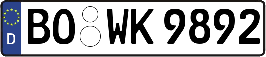 BO-WK9892
