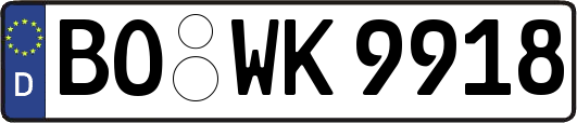 BO-WK9918
