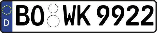 BO-WK9922