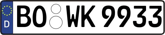 BO-WK9933