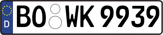 BO-WK9939