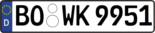BO-WK9951
