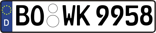 BO-WK9958