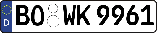 BO-WK9961