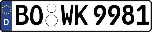 BO-WK9981