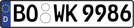 BO-WK9986