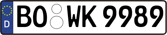 BO-WK9989
