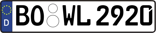 BO-WL2920