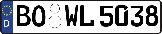 BO-WL5038