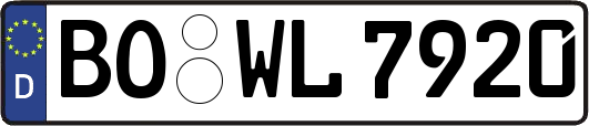 BO-WL7920