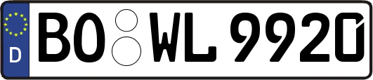 BO-WL9920