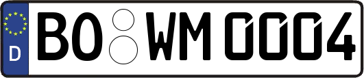 BO-WM0004