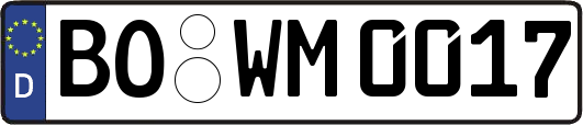BO-WM0017