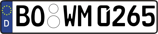 BO-WM0265