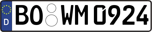 BO-WM0924