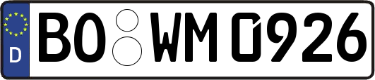 BO-WM0926