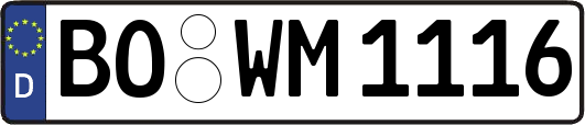 BO-WM1116
