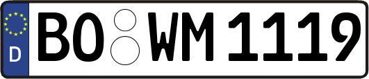 BO-WM1119