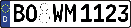 BO-WM1123