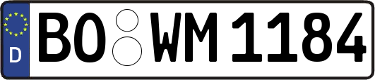 BO-WM1184