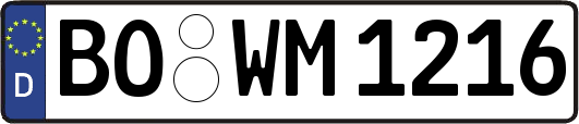 BO-WM1216