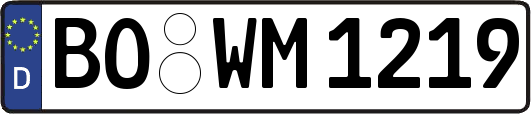 BO-WM1219
