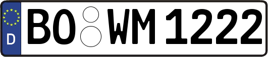 BO-WM1222