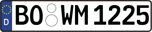 BO-WM1225