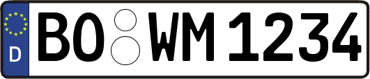 BO-WM1234