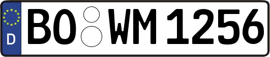BO-WM1256
