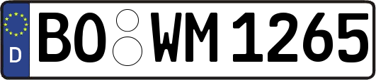BO-WM1265