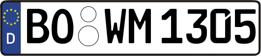 BO-WM1305