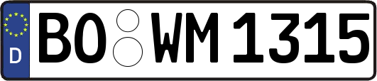BO-WM1315