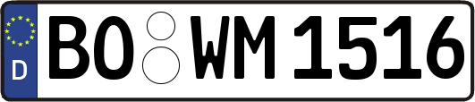 BO-WM1516