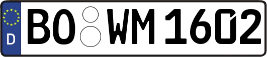 BO-WM1602