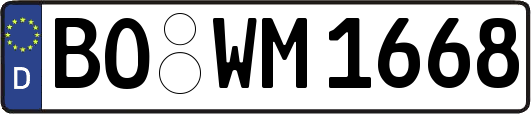 BO-WM1668