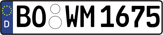 BO-WM1675