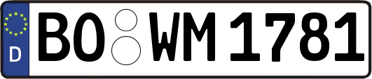 BO-WM1781